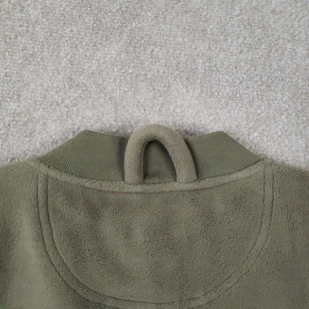 Boyt Harness Company Vest Men 2XL‎ Green Fleece Full Zip Shoulder Patch Shooting - Picture 12 of 12